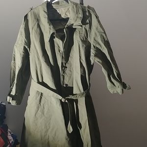 Vintage Small Military rain coat